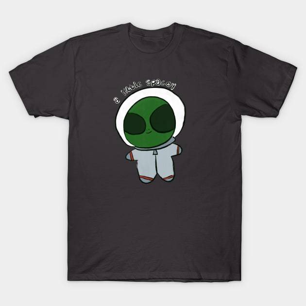 Silly Alien - A little spacey T-Shirt by SaganPie